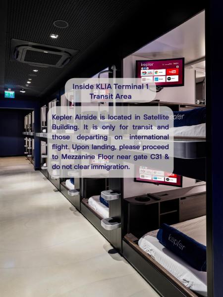 Kepler Club KLIA Terminal 1 - Airside Transit Hotel, Đặt  Chow Kit Kuala Lumpur