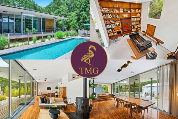 Villa Spectrum Luxury Villa with Pool & Outdoor Shower in East Hampton, Đặt  Khách sạn tại Springs có Hồ bơi, Hồ bơi