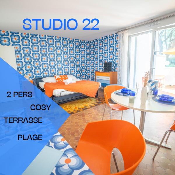 Studio 22-Clim-Wifi-Terrasse-Plage, Đặt  Khách sạn Giá rẻ tại Camargue