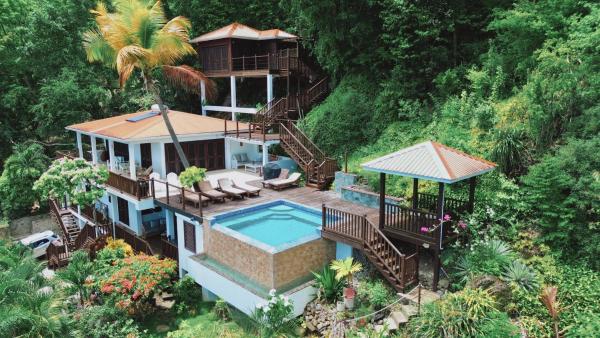 Moringa Villa Master Suite, Đặt  Soufrière St Lucia