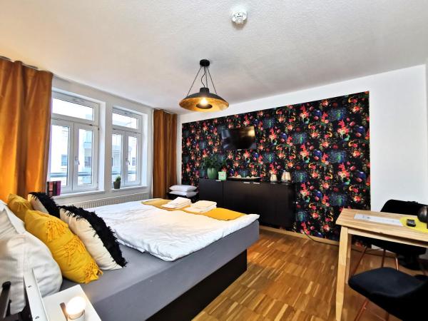 BohnApartments Am Anger - Zentrum - Vollausstattung - WLAN, Đặt Căn hộ Khách sạn ở Thuringia có chỗ đỗ xe, Bãi đậu xe