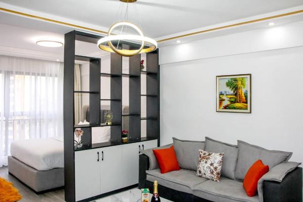 lovely fully furnished studio apartment in kilimani with unbeatable city views, Đặt Căn hộ Nairobi Rwanda