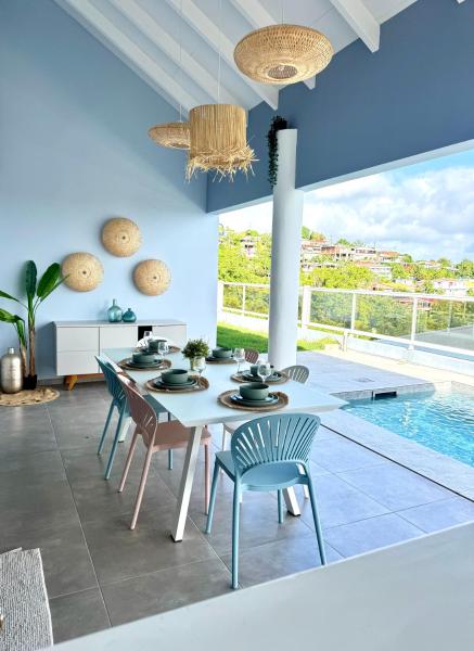 Villa Téloam- Charmante villa avec piscine et vue mer, Đặt  Schoelcher Fort-de-France
