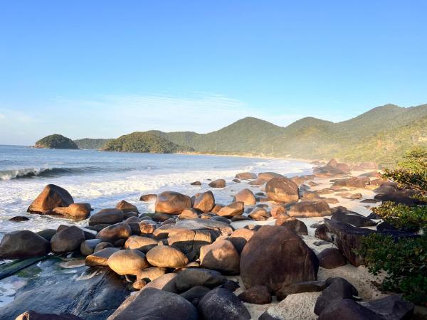 chalés frente à praia, Đặt  Trindade Serra da Bocaina