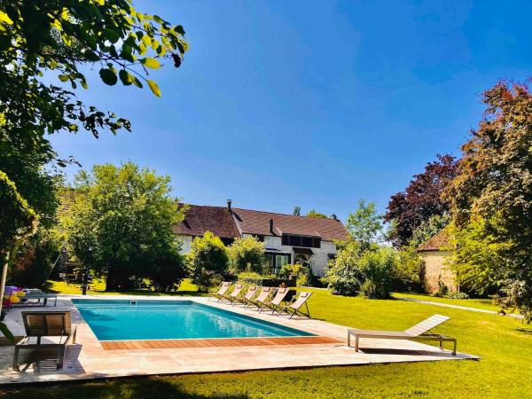 Villa avec piscine, tennis en Champagne proche Épernay & Paris, Đặt  Les Essarts-lès-Sézanne 