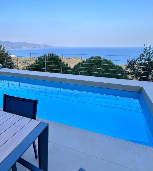Villa Alta Benat, vue mer exceptionnelle, piscine, Đặt  Bormes-Les-Mimosas Mimosa Road